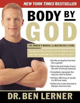 portada Body by God: The Owner's Manual for Maximized Living (en Inglés)