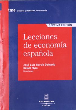 portada Lecciones de Economia Española (7ª Ed. )