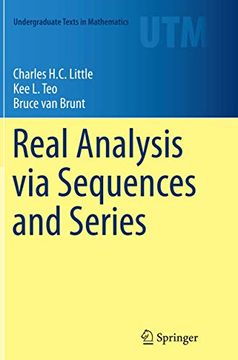 portada Real Analysis via Sequences and Series (Undergraduate Texts in Mathematics) (en Inglés)