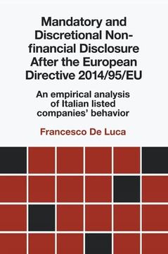 portada Mandatory and Discretional Non-Financial Disclosure After the European Directive 2014 