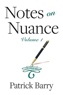 portada Notes on Nuance: Volume 1 (en Inglés)