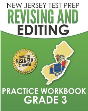 portada NEW JERSEY TEST PREP Revising and Editing Practice Workbook Grade 3: Develops Writing, Language, and Vocabulary Skills (en Inglés)