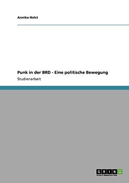 portada Punk in der BRD - Eine politische Bewegung (German Edition)