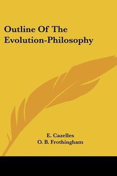 portada outline of the evolution-philosophy (en Inglés)