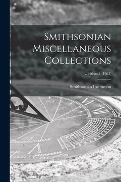 portada Smithsonian Miscellaneous Collections; v.146: no.1 (1963) (in English)