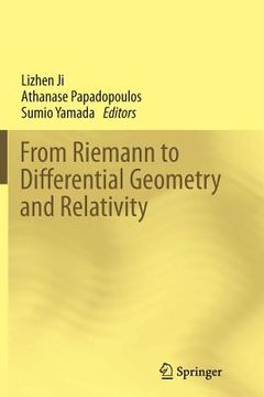 portada From Riemann to Differential Geometry and Relativity