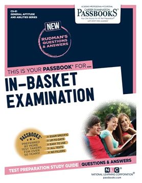 portada In-Basket Examination: Passbooks Study Guide (General Aptitude and Abilities, 61) (en Inglés)