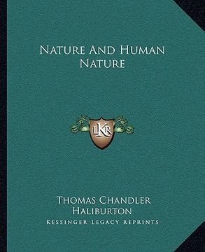 portada nature and human nature