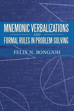portada Mnemonic Verbalizations and Formal Rules in Problem-Solving (en Inglés)