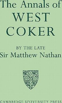portada The Annals of West Coker (en Inglés)