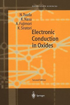 portada electronic conduction in oxides (en Inglés)