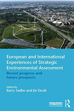 portada European and International Experiences of Strategic Environmental Assessment: Recent Progress and Future Prospects (in English)