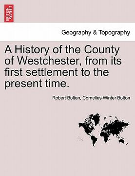 portada a history of the county of westchester, from its first settlement to the present time, vol. ii