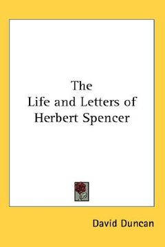 portada the life and letters of herbert spencer (in English)