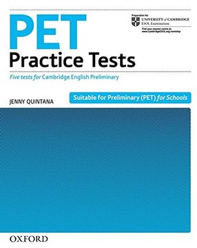 portada Pet Practice Tests. Practice Tests Without key (Preliminary English Test (Pet) Practice Tests) (en Inglés)