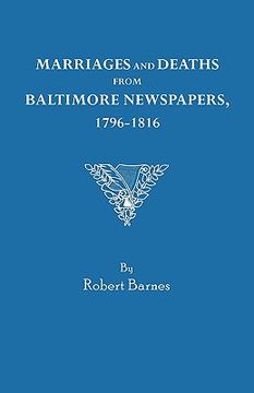 portada marriages and deaths from baltimore newspapers, 1796-1816