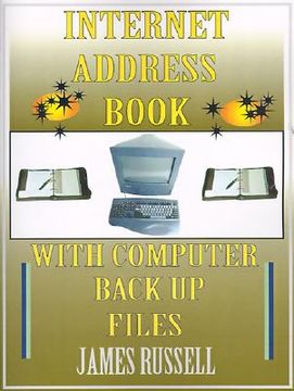 portada internet address book with computer back up files: professional version (en Inglés)