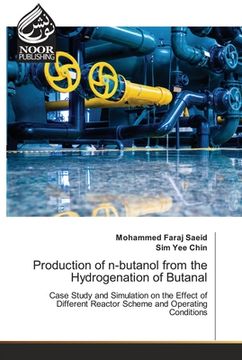 portada Production of n-butanol from the Hydrogenation of Butanal (en Inglés)