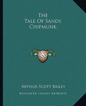 portada the tale of sandy chipmunk (en Inglés)