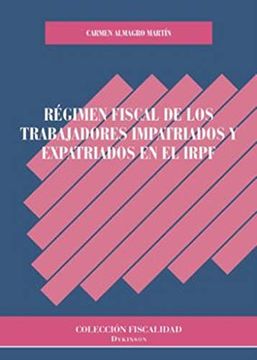 portada Régimen Fiscal de los Trabajadores Impatriados y Expatriados en el Irpf (in Spanish)