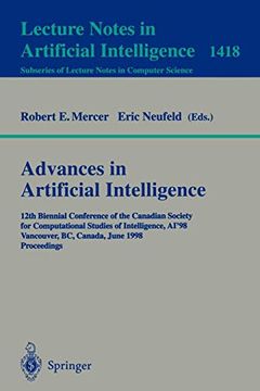 portada Advances in Artificial Intelligence: 12Th Biennial Conference of the Canadian Society for Computational Studies of Intelligence, Ai'98, Vancouver, bc,. (Lecture Notes in Computer Science) 