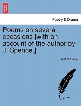 portada poems on several occasions [with an account of the author by j. spence.] (en Inglés)