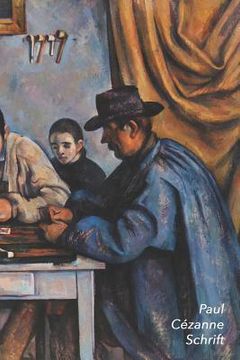 portada Paul Cézanne Schrift: De Kaartspelers Trendy & Hip Notitieboek Ideaal Voor School, Studie, Recepten of Wachtwoorden