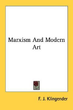 portada marxism and modern art (en Inglés)