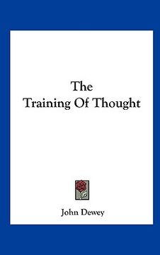 portada the training of thought (en Inglés)