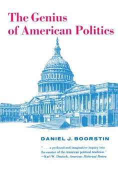 portada The Genius of American Politics (en Inglés)