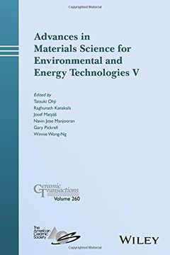 portada Advances in Materials Science for Environmental and Energy Technologies V: Ceramic Transactions, Volume 260 (Ceramic Transactions Series)
