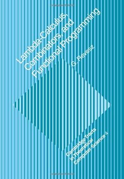portada Lambda-Calculus, Combinators and Functional Programming (Cambridge Tracts in Theoretical Computer Science) (en Inglés)