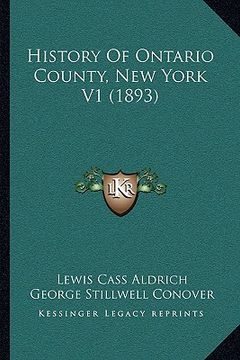 portada history of ontario county, new york v1 (1893) (en Inglés)