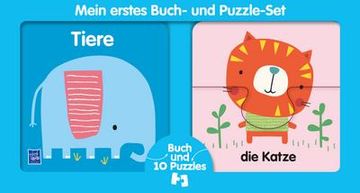 portada Mein Erstes Buch- und Puzzle set - Tiere (en Alemán)