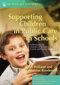 portada supporting children in public care in schools: a resource for trainers of teachers, carers and social workers