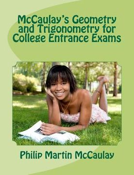 portada Mccaulay's Geometry and Trigonometry for College Entrance Exams (en Inglés)