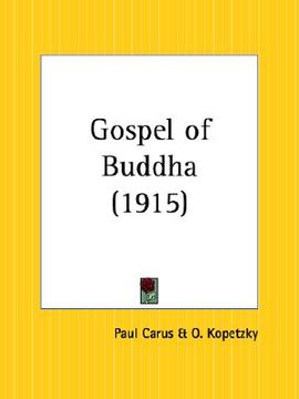 portada gospel of buddha (en Inglés)