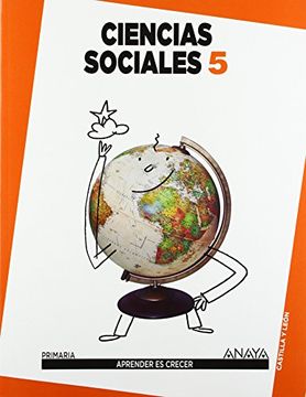 portada Ciencias Sociales 5. (Aprender es crecer)