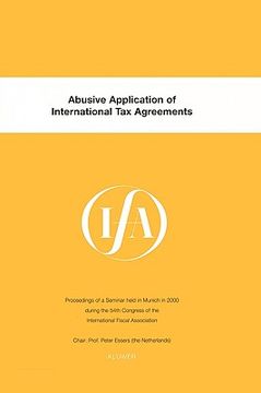 portada abusive application of international tax agreements (en Inglés)