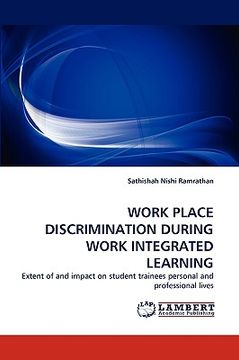 portada work place discrimination during work integrated learning (en Inglés)