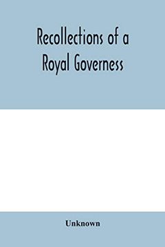portada Recollections of a Royal Governess (en Inglés)