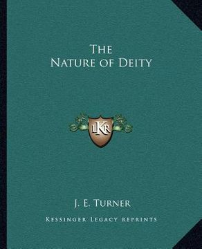 portada the nature of deity (en Inglés)