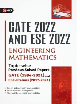 portada GATE 2022 & ESE Prelim 2022 - Engineering Mathematics - Topic-wise Previous Solved Papers (en Inglés)