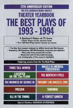 portada the best plays of 1993-1994 (en Inglés)