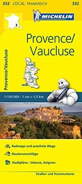 portada Michelin Provence - Vaucluse: Straßen- und Tourismuskarte 1: 150. 000 (en Inglés)