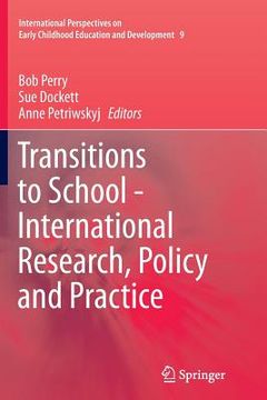 portada Transitions to School - International Research, Policy and Practice
