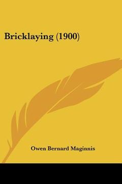 portada bricklaying (1900) (en Inglés)