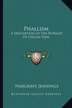 portada phallism: a description of the worship of lingam-yoni