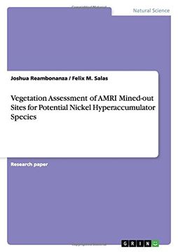 portada Vegetation Assessment of AMRI Mined-out Sites for Potential Nickel Hyperaccumulator Species