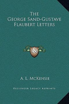 portada the george sand-gustave flaubert letters
